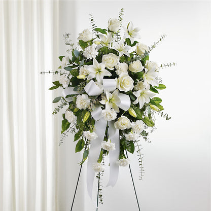With Care Standing Spray –  All City Florist Inc, Melbourne FL