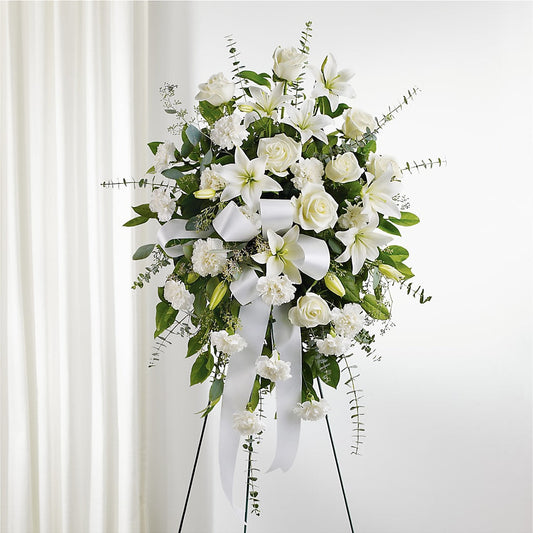 With Care Standing Spray –  All City Florist Inc, Melbourne FL