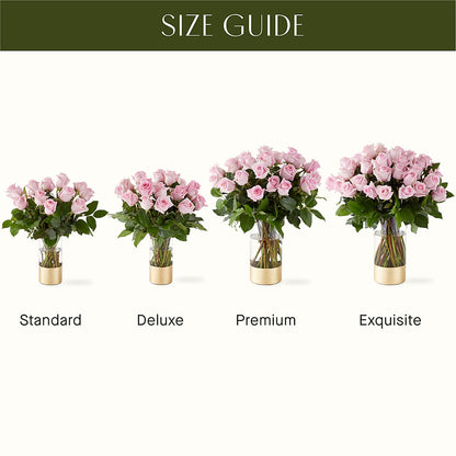 Picture Perfect Pink Rose Bouquet –  All City Florist Inc, Melbourne FL