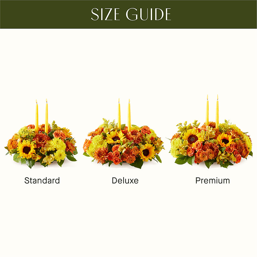 Autumn Harmony Centerpiece –  All City Florist Inc, Melbourne FL