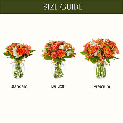 Apricot Glow Bouquet –  All City Florist Inc, Melbourne FL