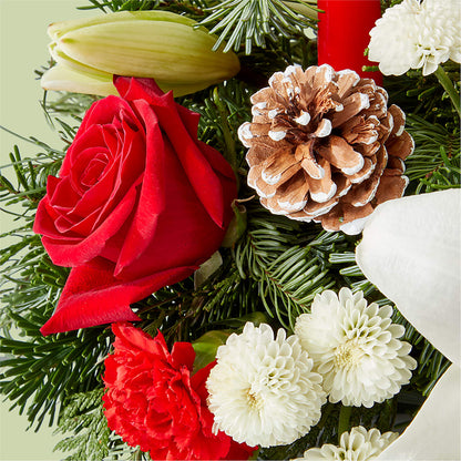 Seasonal Festivities Centerpiece –  All City Florist Inc, Melbourne FL