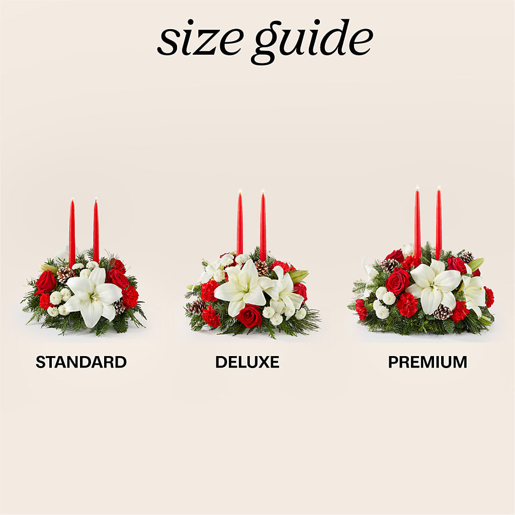 Seasonal Festivities Centerpiece –  All City Florist Inc, Melbourne FL