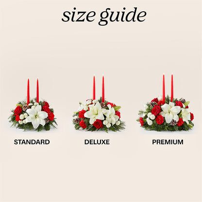 Seasonal Festivities Centerpiece –  All City Florist Inc, Melbourne FL