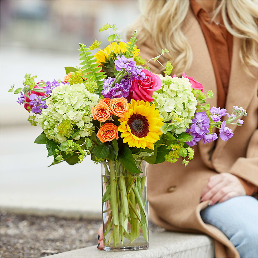 Vibrant Greetings Bouquet –  All City Florist Inc, Melbourne FL
