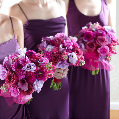 Bridesmaid's Garden Bouquet –  All City Florist Inc, Melbourne FL