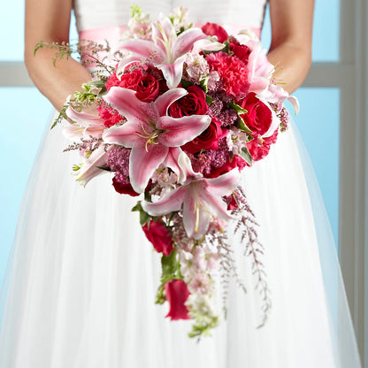Lily & Rose Bouquet –  All City Florist Inc, Melbourne FL