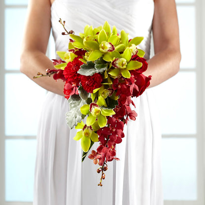 Elegant Orchid Bouquet –  All City Florist Inc, Melbourne FL